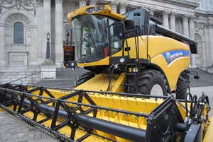 new holland combine