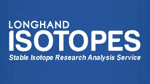 longhand isotopes logo