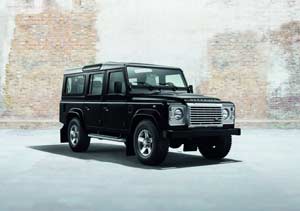 Land Rover Defender XS black