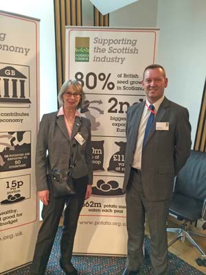 Jean Urquhart with Robert Burnsl