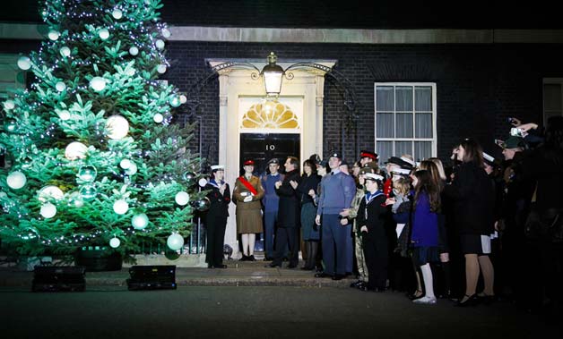 downing street christmas tree